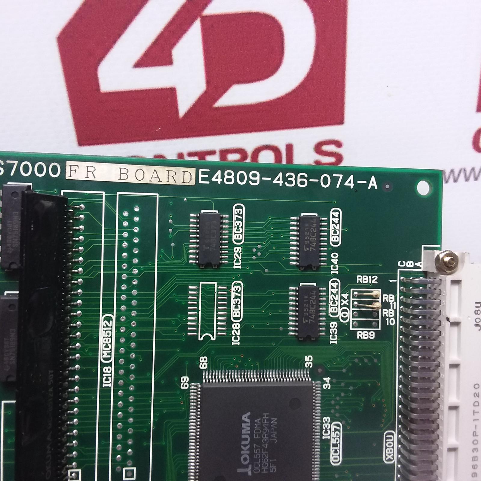 マザーボード Okuma Opus7000 FRP Board E4809-436-074-A E4809-436-074-A | Okuma | PC Board OPUS7000 FRP Board 2