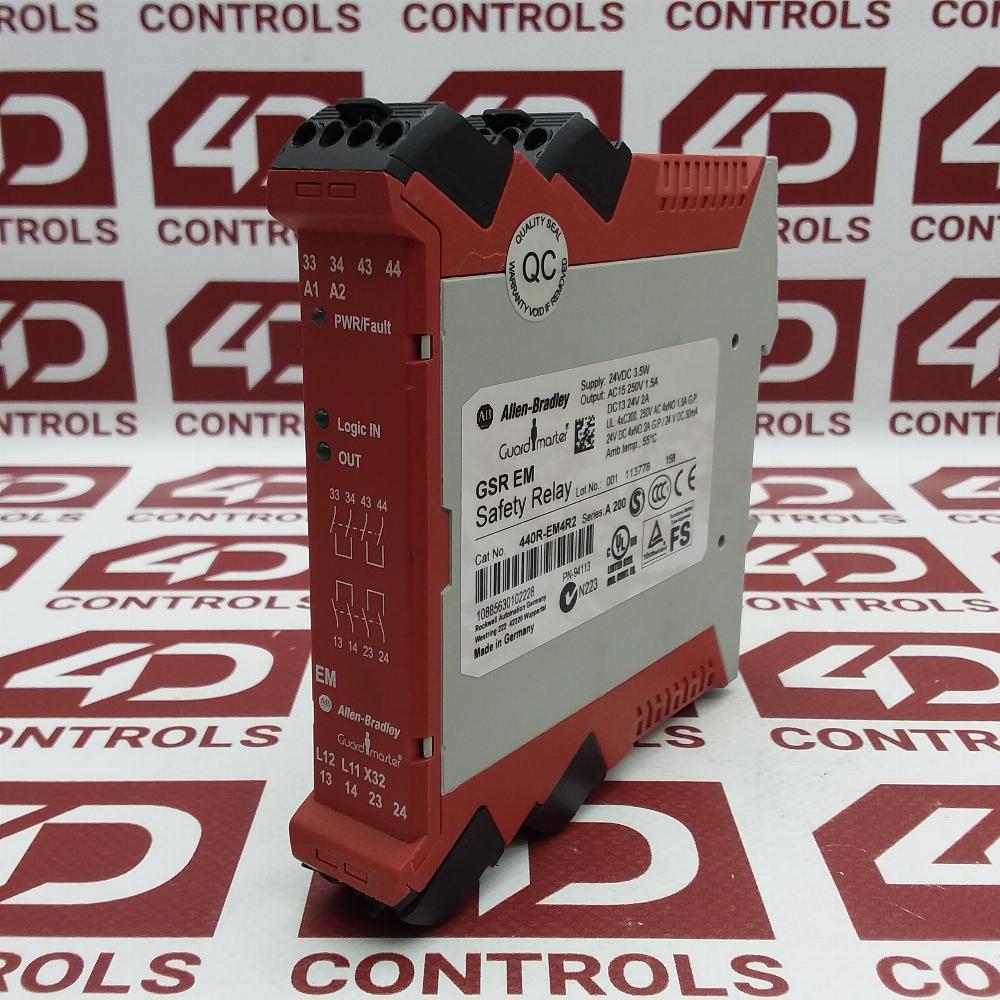 440R-EM4R2 | Allen Bradley | Guardmaster, Safety Relay