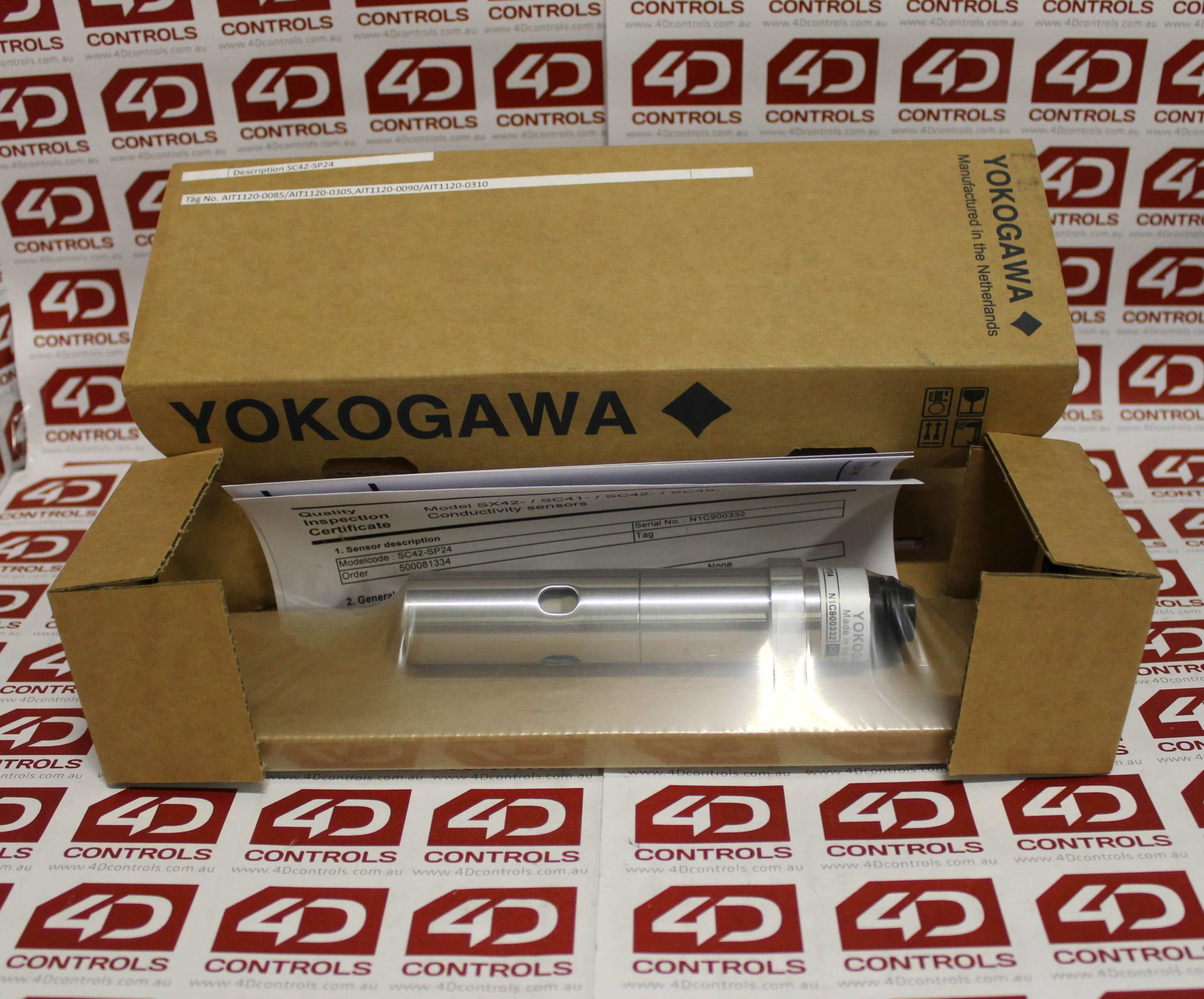 Yokogawa SC42-SP24 CONDUCTIVITY CELL SENSOR CC-102CM-1