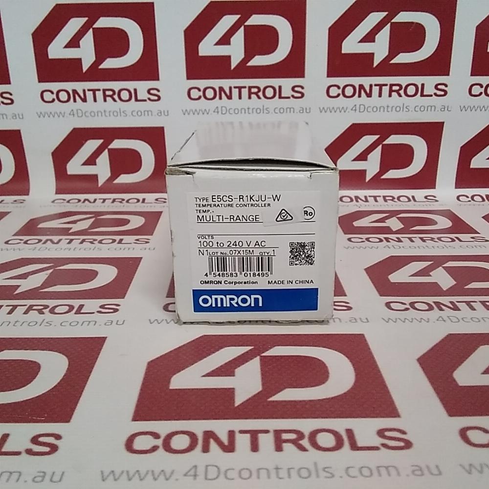 OMRON E5CS-RKJU-W Temperature Controller - AC100-240V, J/K/L Thermocouple Input (Max 55°C)