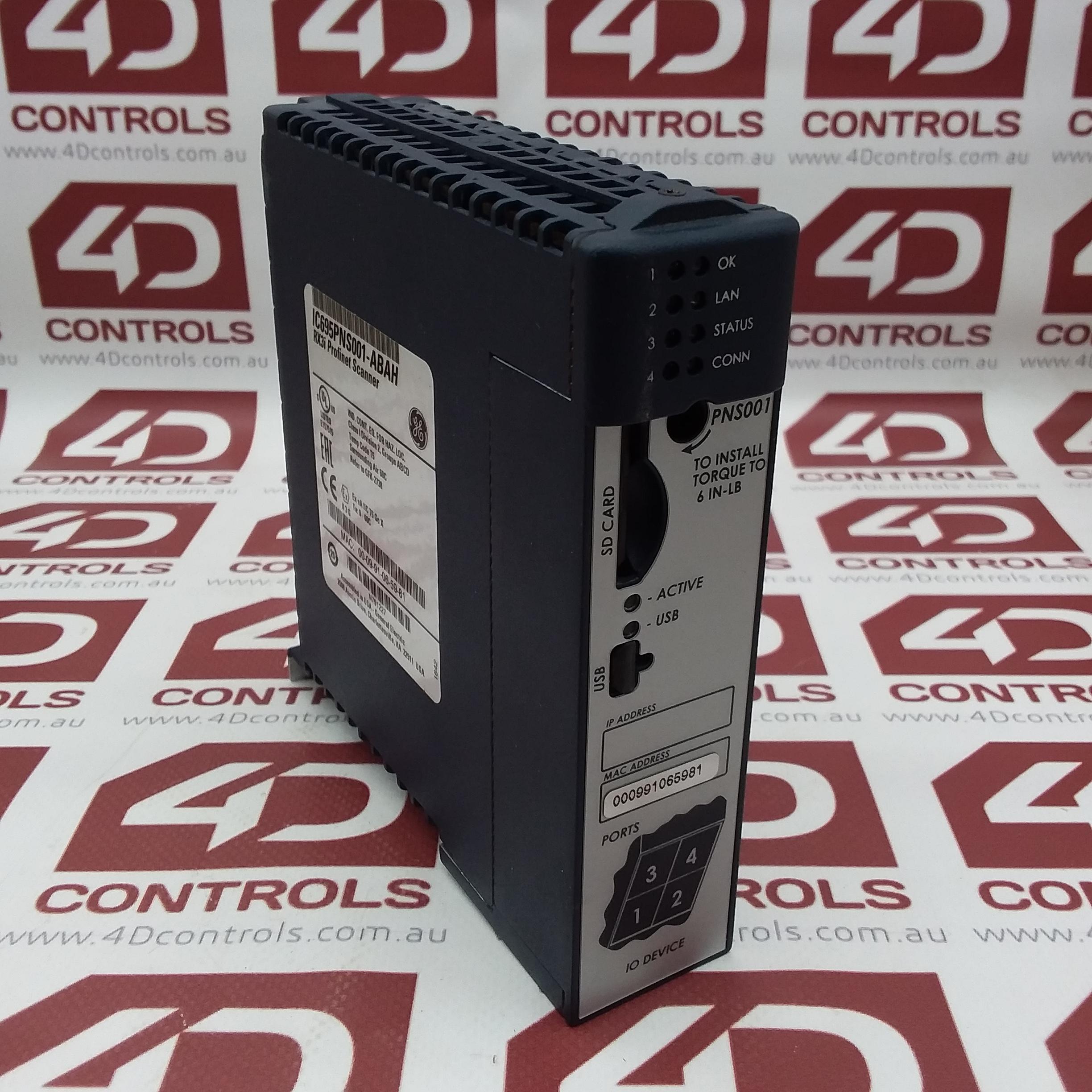 IC695PNS001 | GE Fanuc | RX3i, PROFINET Scanner Module