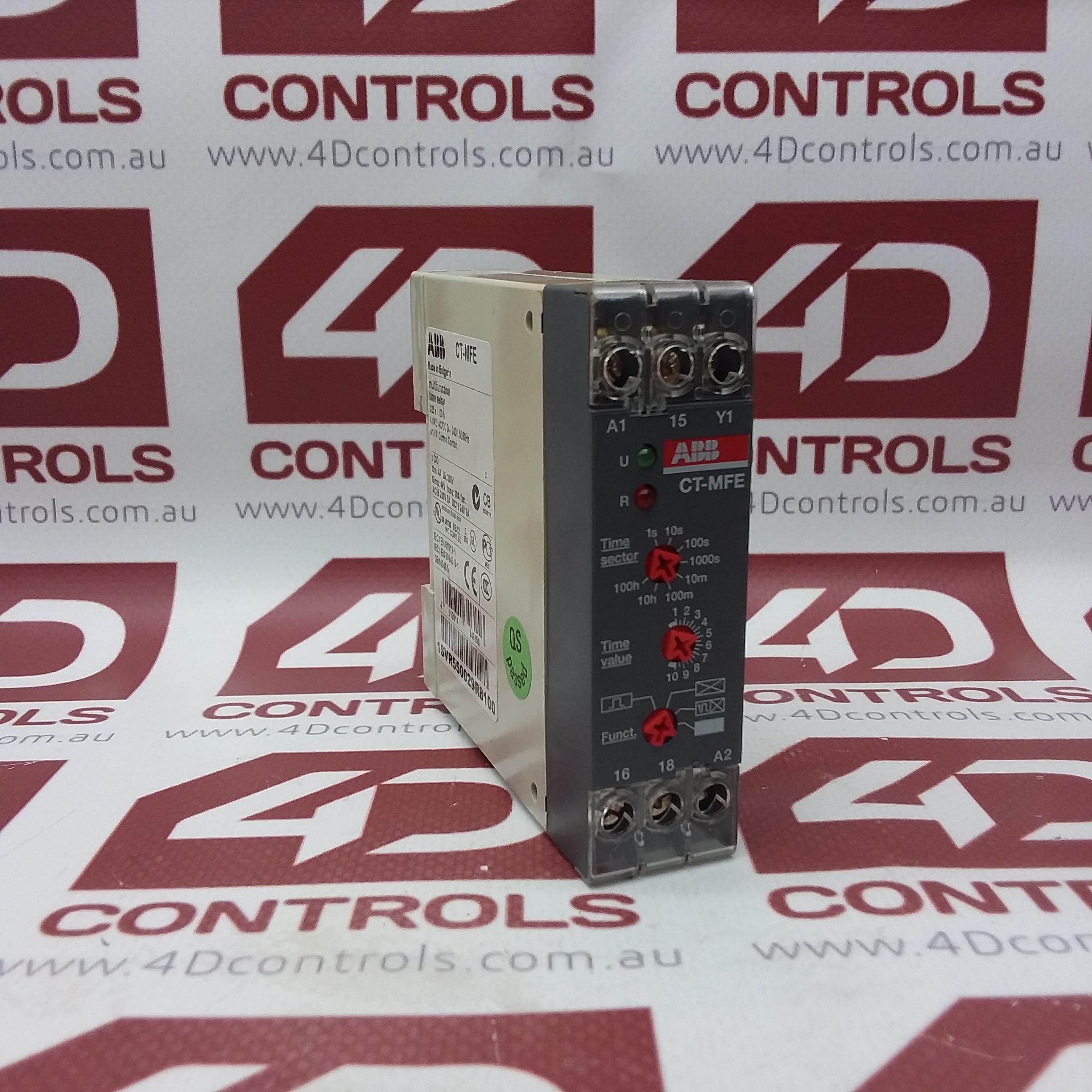 1SVR550029R8100 | ABB | (CT-MFE), Multifunction Timer, 8 Ranges