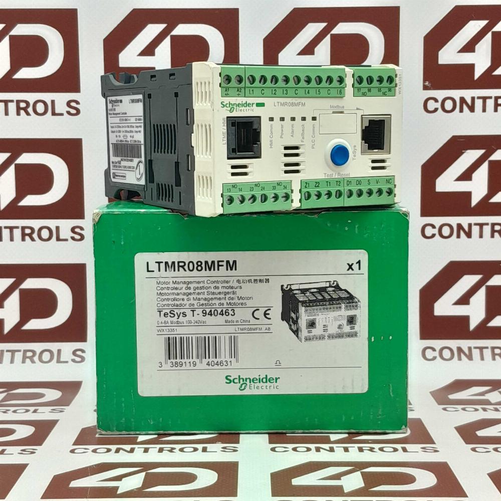 LTMR08MFM | Schneider | Motor Controller, Tesys T, Modbus