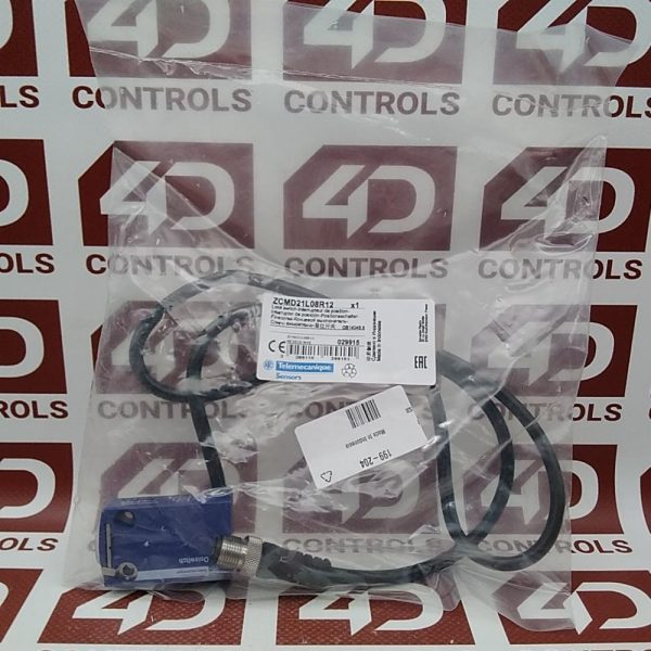 Zcmd ZCMD21L08R12 | Telemecanique | Limit Switch, 240VAC, 5A