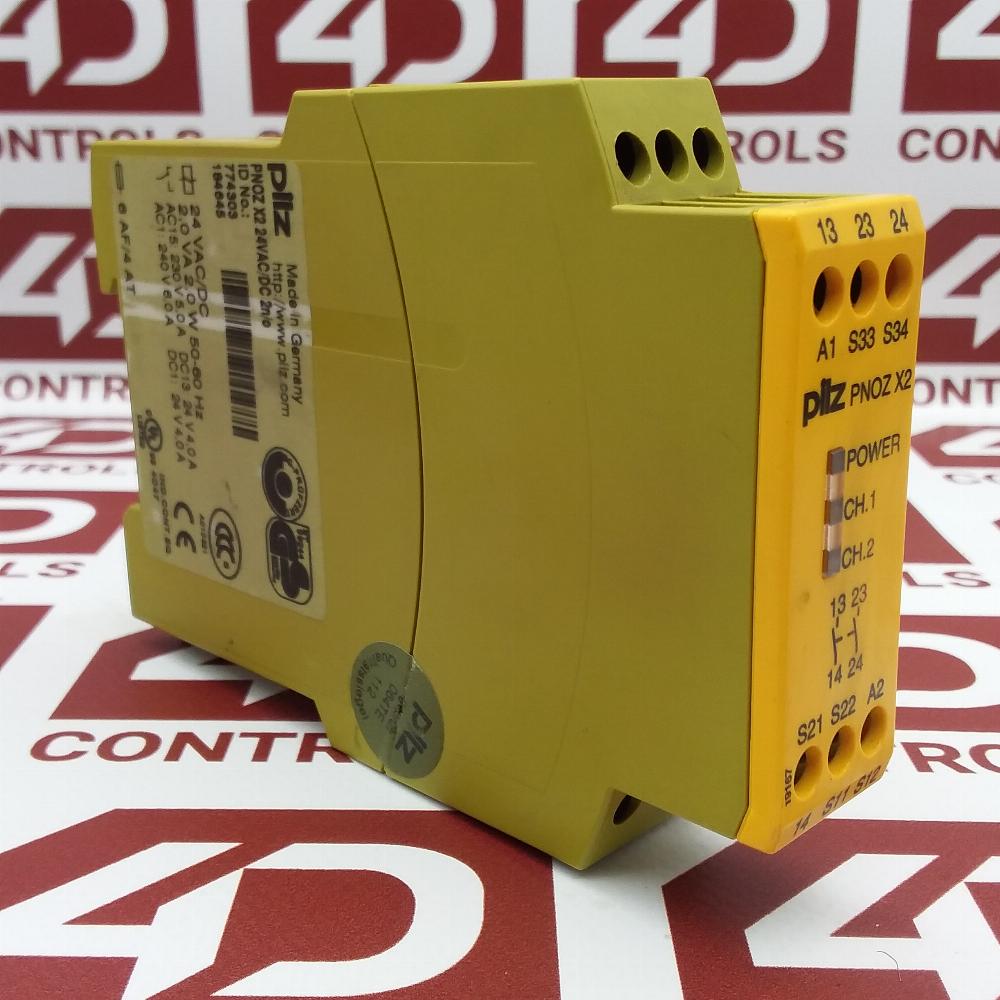 774303 | Pilz | Safety Relay, 6A, 230VAC, 24VAC/DC, 50/60Hz