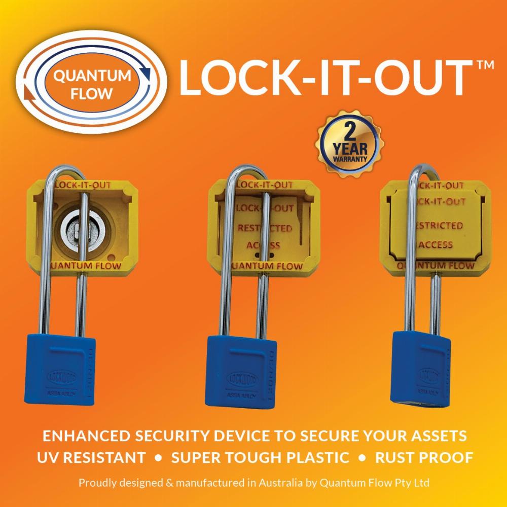 LOCK-IT-OUT | QUANTUM FLOW | Universal Lockout Device