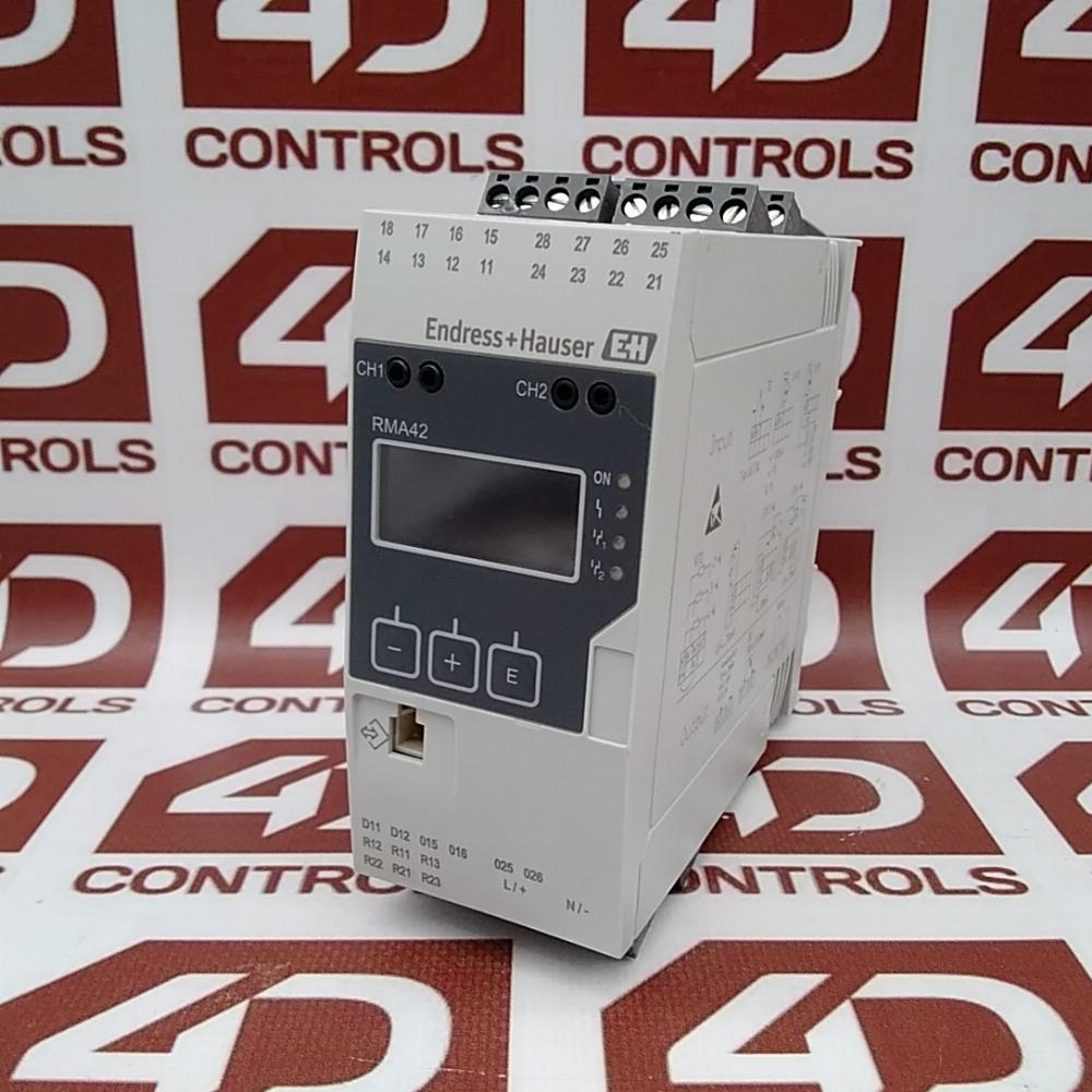 Rma42 Connection Example RMA42-AAD | Endress+Hauser | RMA42, Transmitter