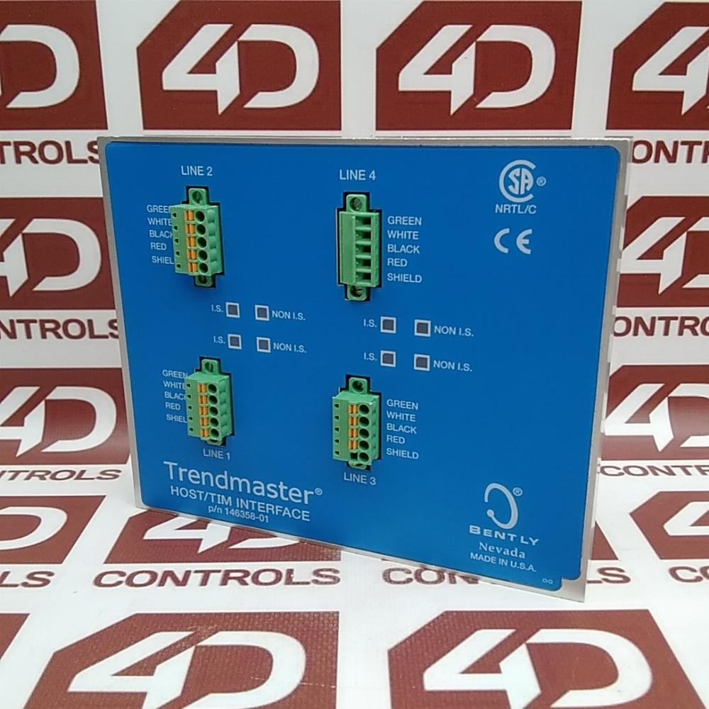 Trendmaster Scanning Module 146358-01 | Bently Nevada | Trendmaster, HOST/TIM INTERFACE