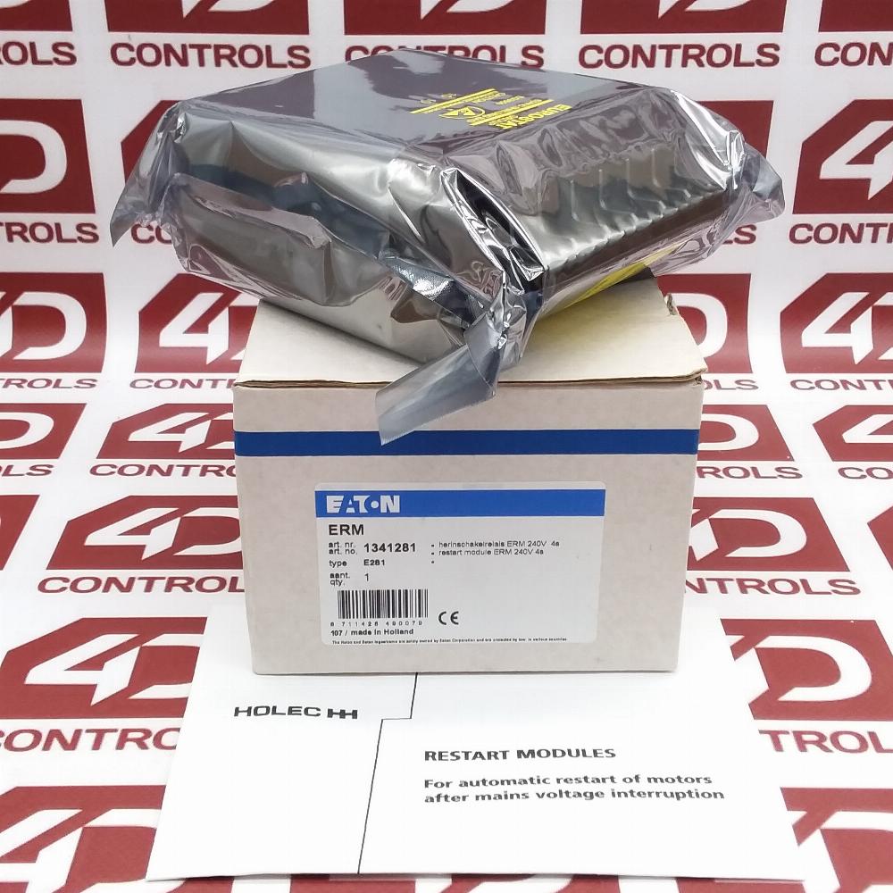 Erm Restart Module 1431281 | Eaton | E281, Restart Module, 240V, 4s, ERM Mode