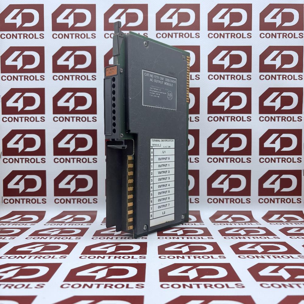 Plc Ac Output Module 1771-OM | Allen Bradley | PLC-5, AC Output Card, 220V, 8 Pt