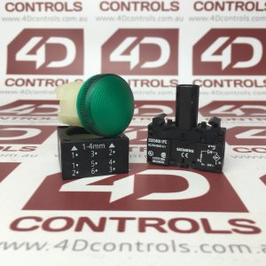 3SB3 244-6BA40 | Siemens | Pushbutton 22mm Plastic Round Indicator Light
