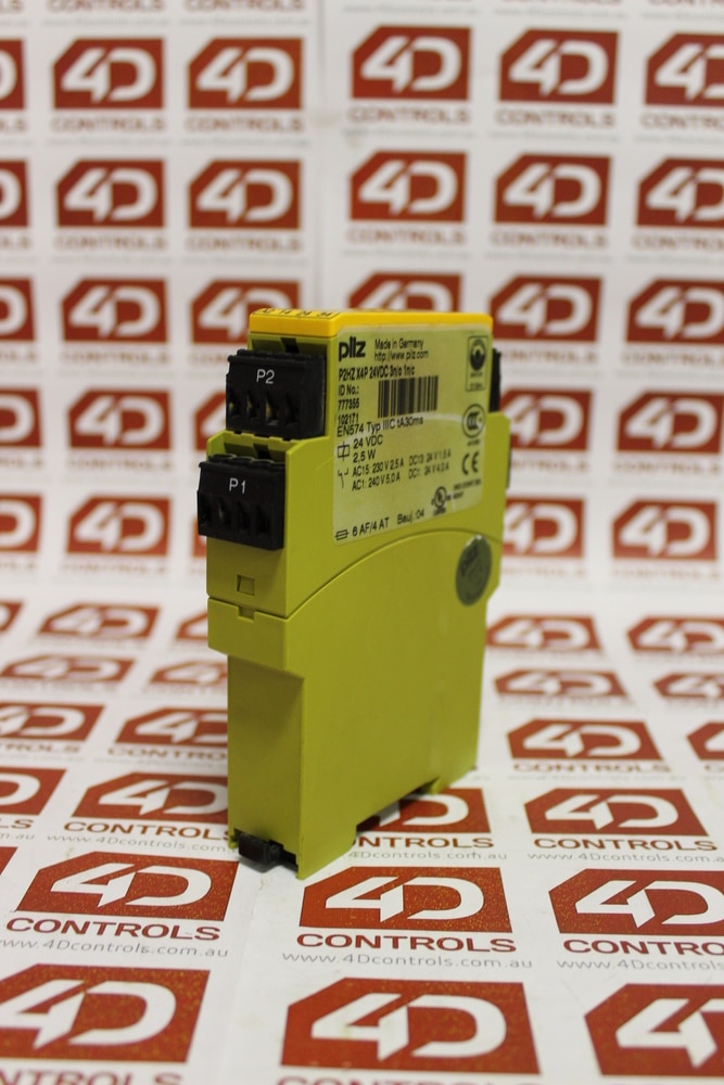 P2HZ X4P Pilz Safety Relay Switch, 24VDC, 3NO, 1NC