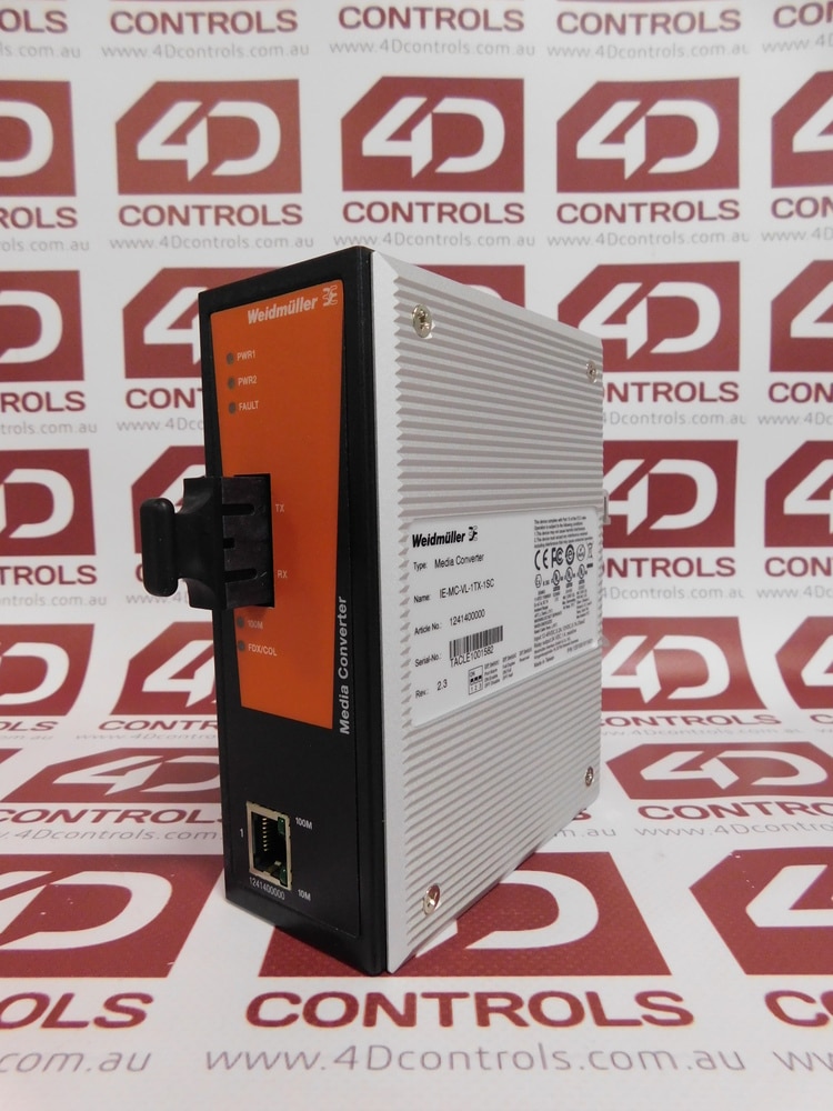 Weidmuller 1241400000 Media Converter IEMCVL1TX1SC