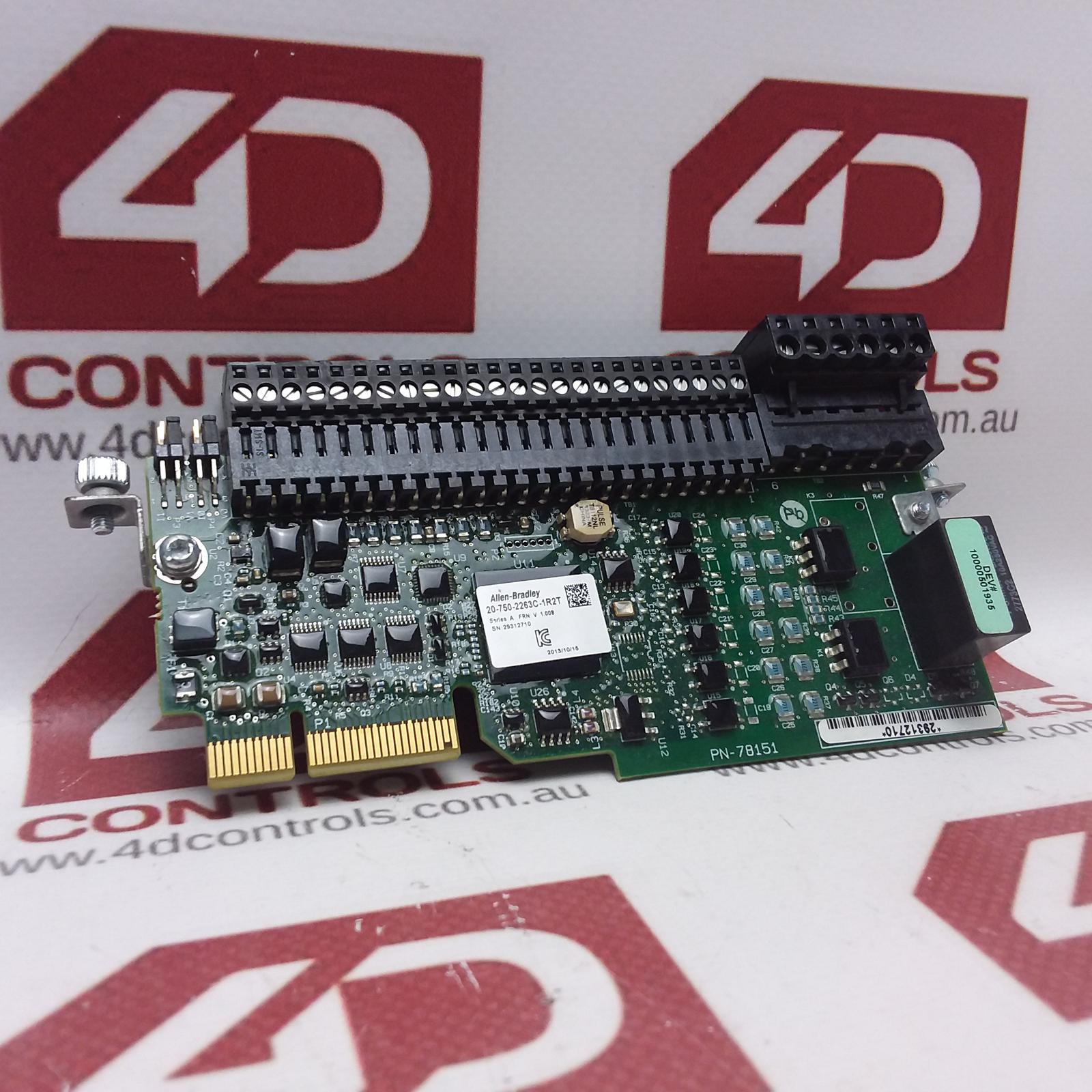 20-750-2263c-1r2t-allen-bradley-powerflex-750-24v-i-o-module