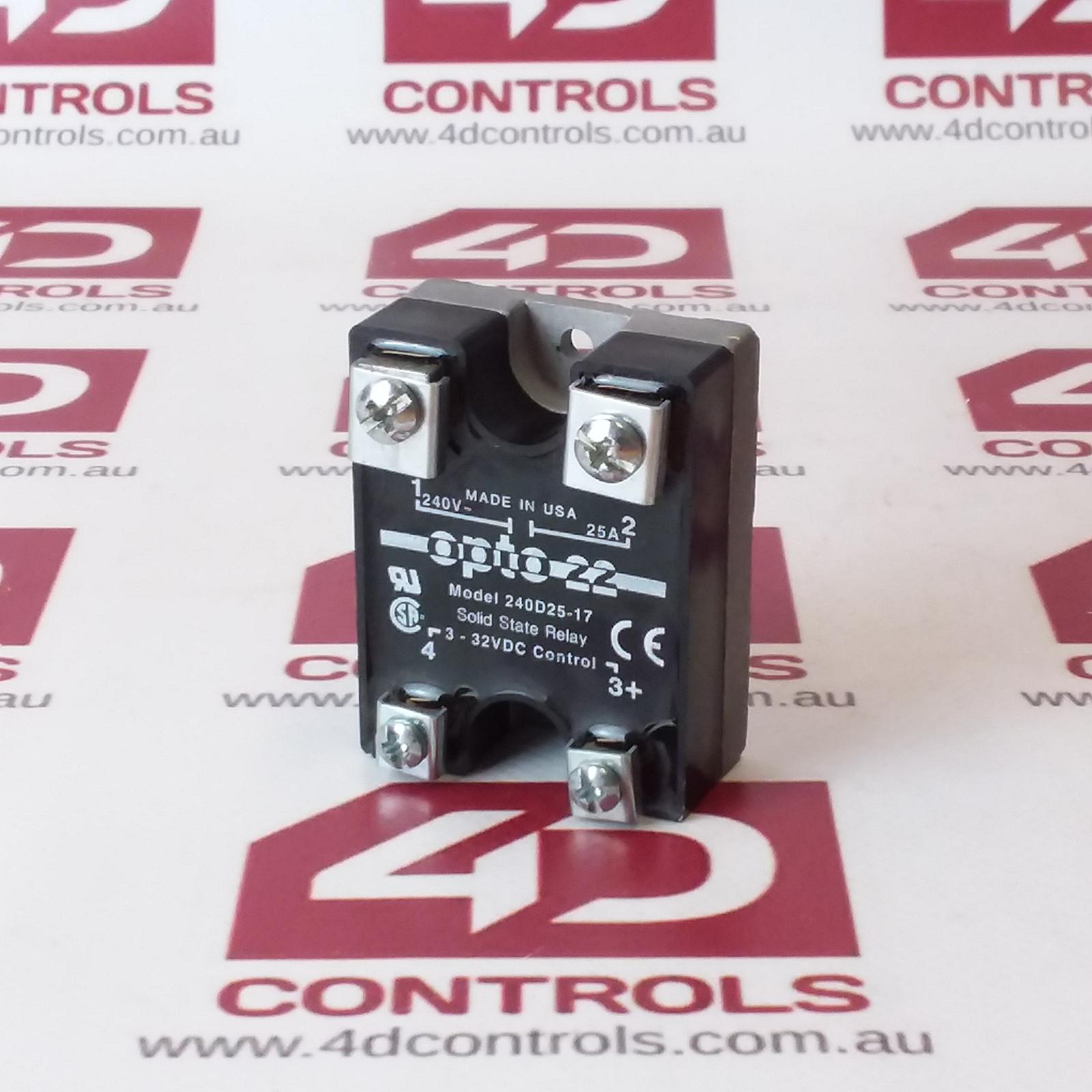 240D2517 Opto 22 Solid State Relay 332VDC 240VAC 25A