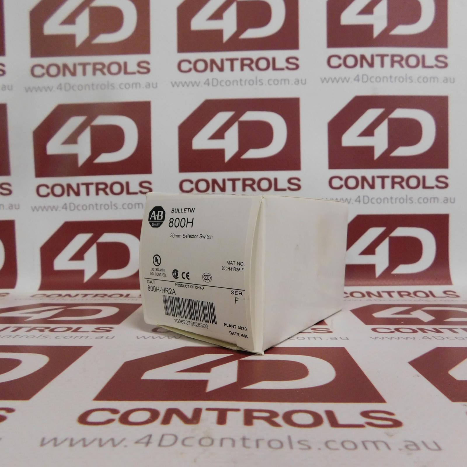 800HHR2A Allen Bradley Selector Switch 30.5mm 2 Position