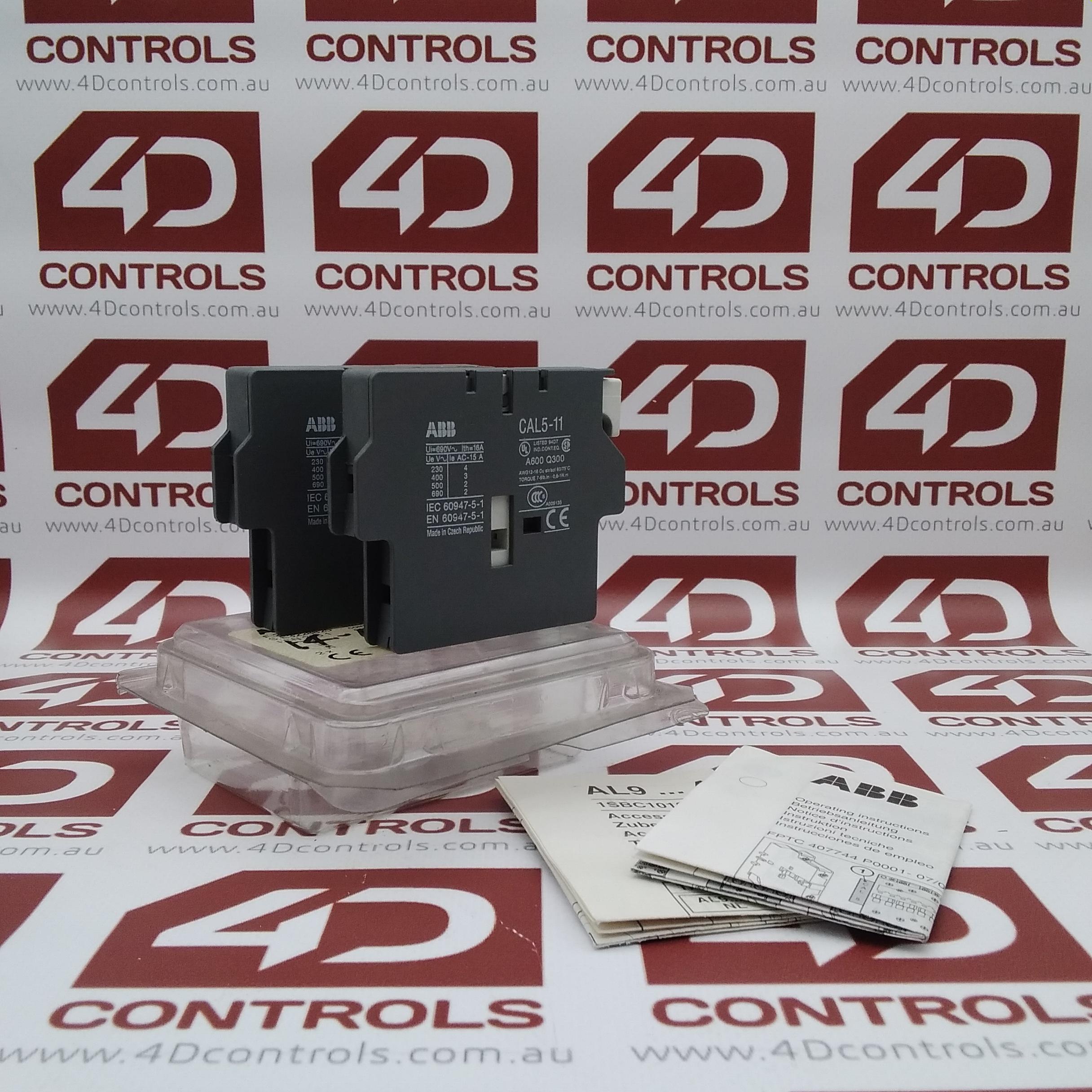 CAL5-11 | ABB | (1SBN010020R1011), Auxililary Contact 16A 2 Pole