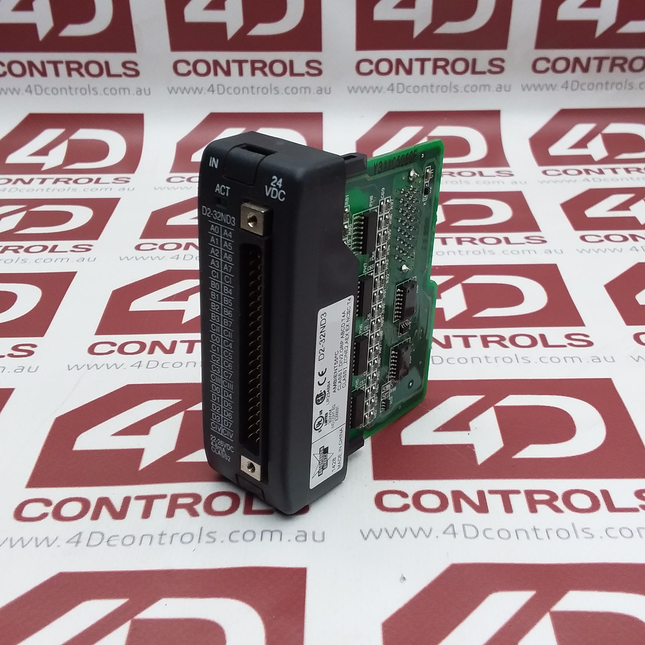 D2-32ND3 | Automation Direct | Discrete Input Module, 32 Point