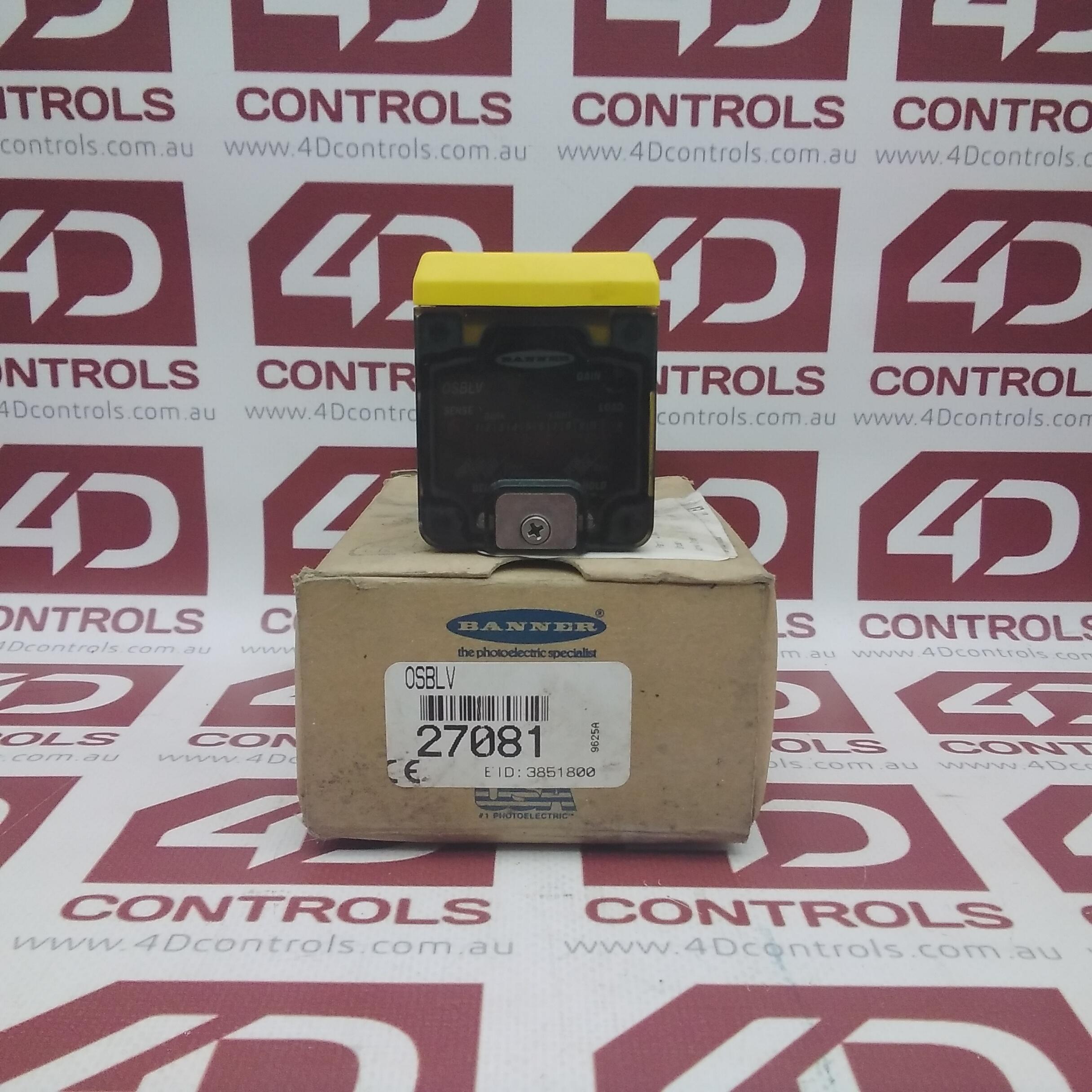 OSBLV | Banner | (27081), Photoelectric Sensor, 0.15-9M Range