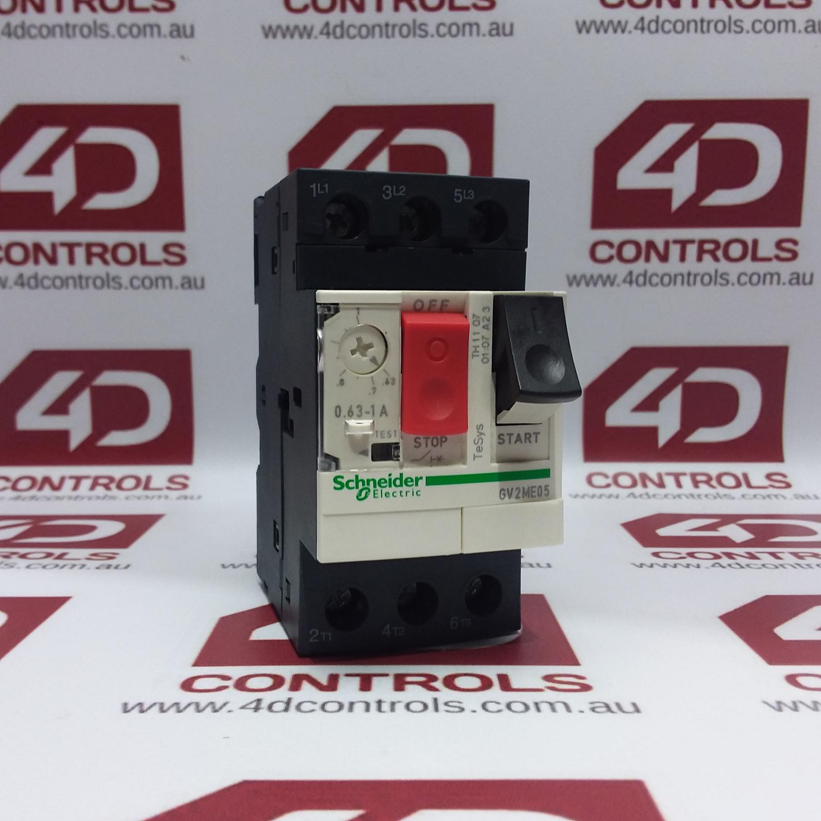 GV2ME05 Schneider Motor Protection Circuit Breaker 0.631A