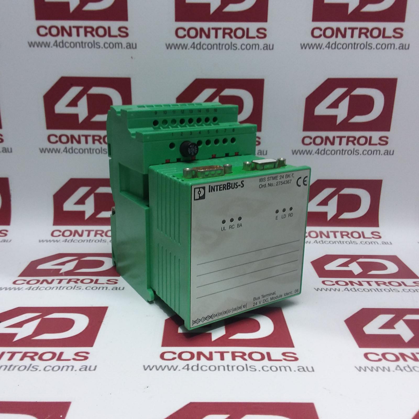 IBS STME 24 BKT Phoenix Contact InterbusS Terminal 24V