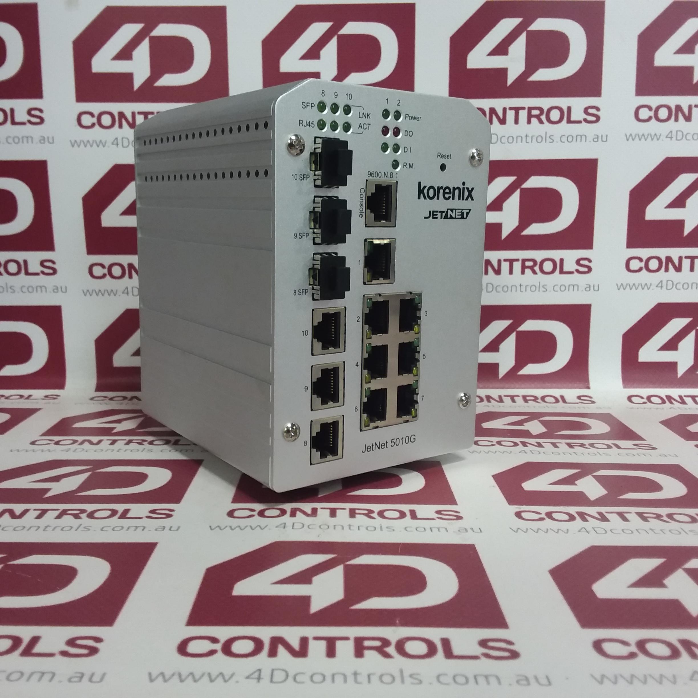 JETNET 5010G | Korenix | Ethernet Switch 10 Ports Industrial