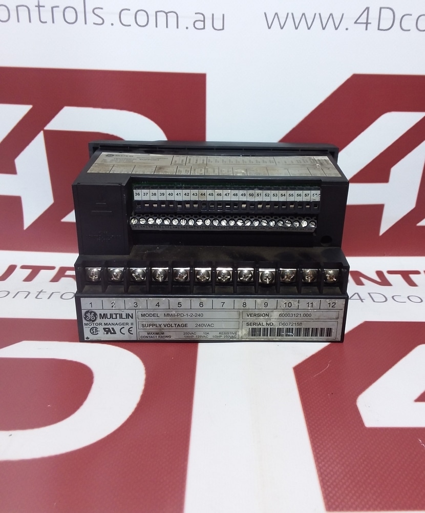 MMII-PD-1-2-240 | GE Fanuc | Motor Manager Controller 240VAC