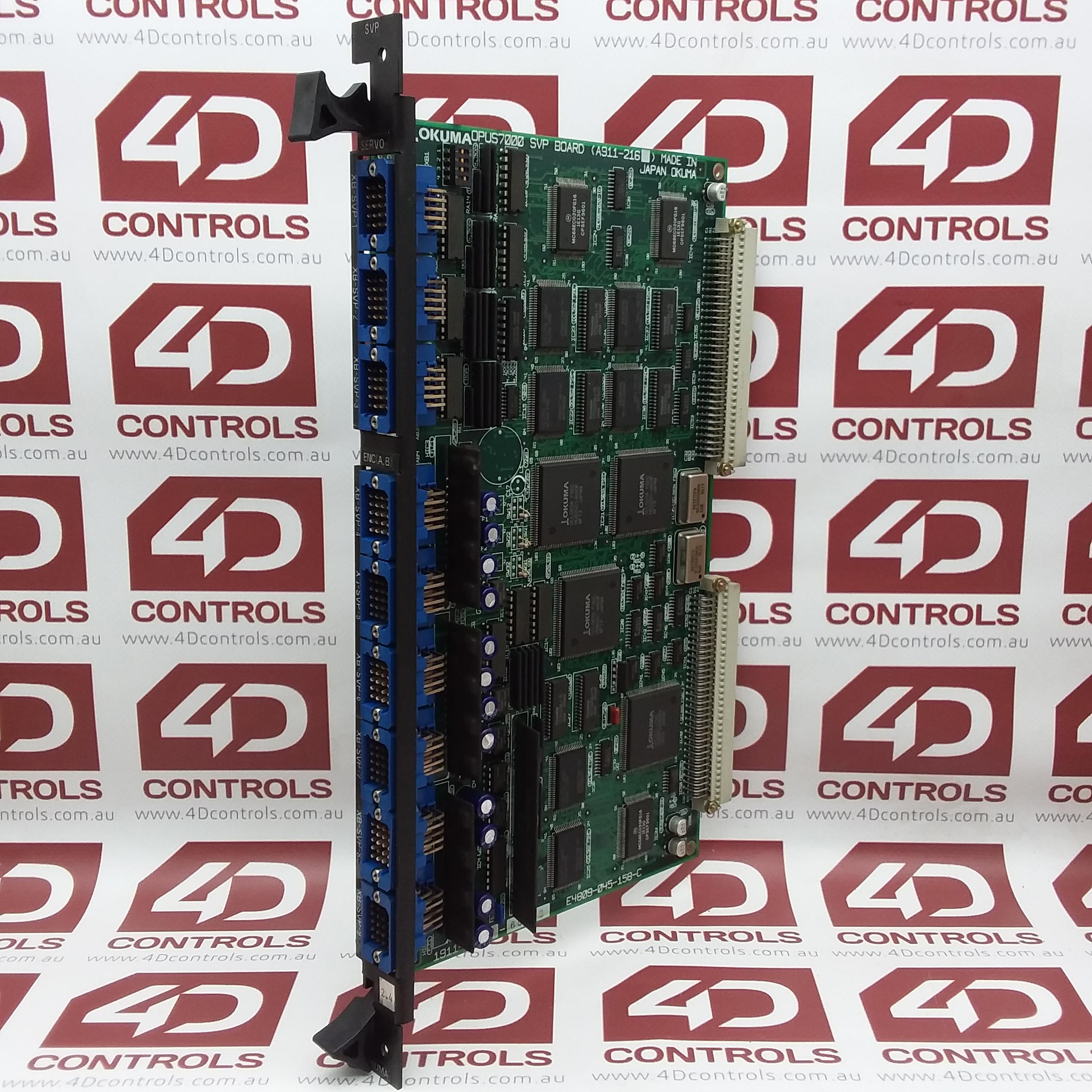 オクマ E4809-045-158-A Opus7000 SVP ボード 動作 オクマ E4809-045-158-A Opus7000 SVP ボード 動作 OKUMA OPUS7000 SVP