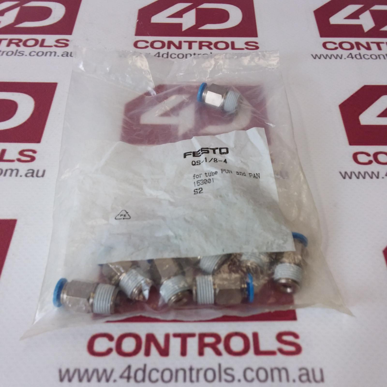 QSS-4 | Festo | Bulkhead Adaptor Pneumatic Tube to Tube 4mm Push-in Type