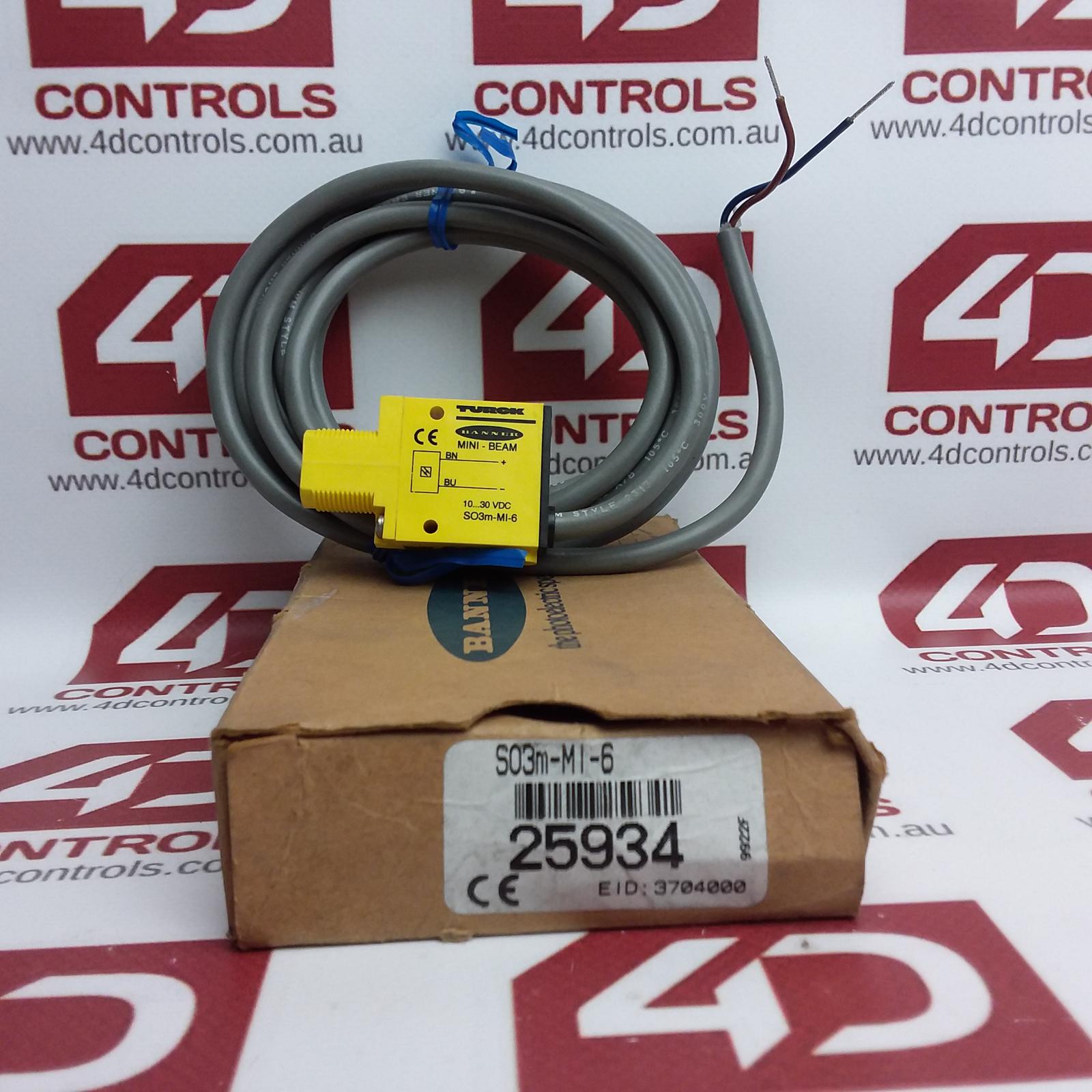 S03MMI6 Banner Proximity Sensor Mini Beam 1030VDC