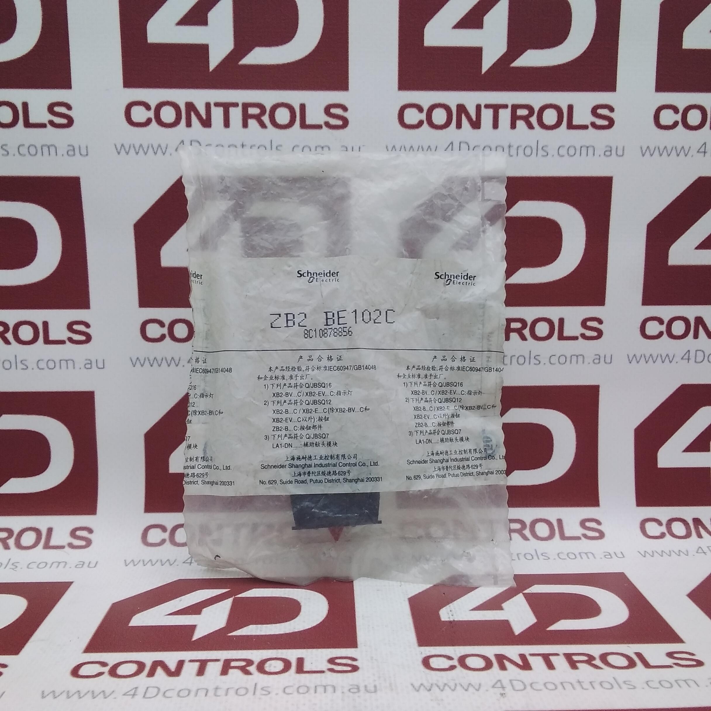 ZB2-BE102C | Schneider | Ccontact Block, 10A, 1 N.C.