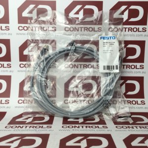 SIM-M8-3GD-2.5-PU | Festo | M8 3-Pin Cable, 2.5m, 60V, 3A, IP68