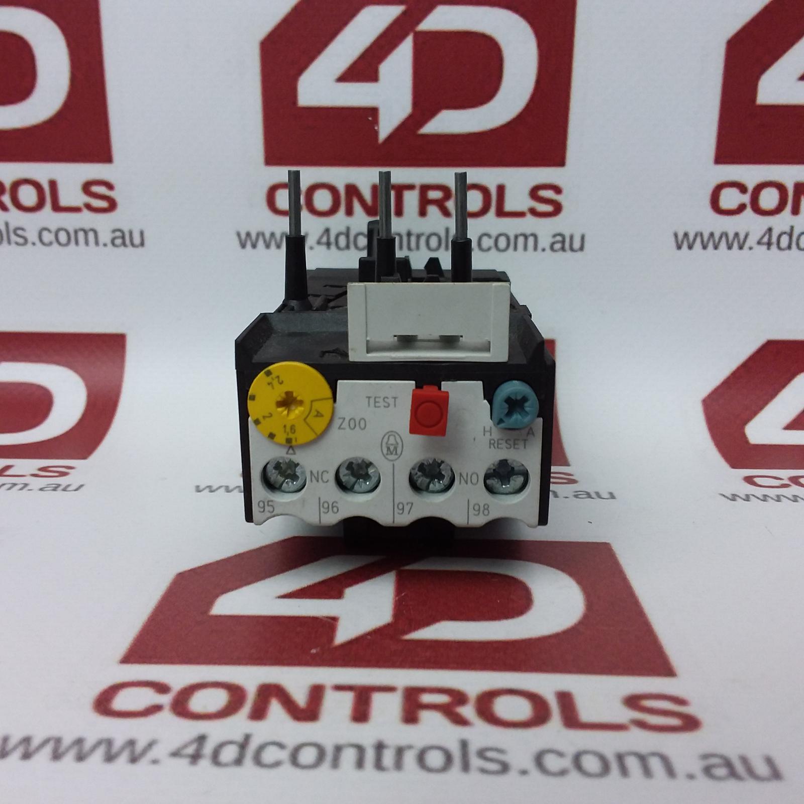 Z002.4 Moeller Overload Relay 1.6 2.4A 3 Pole