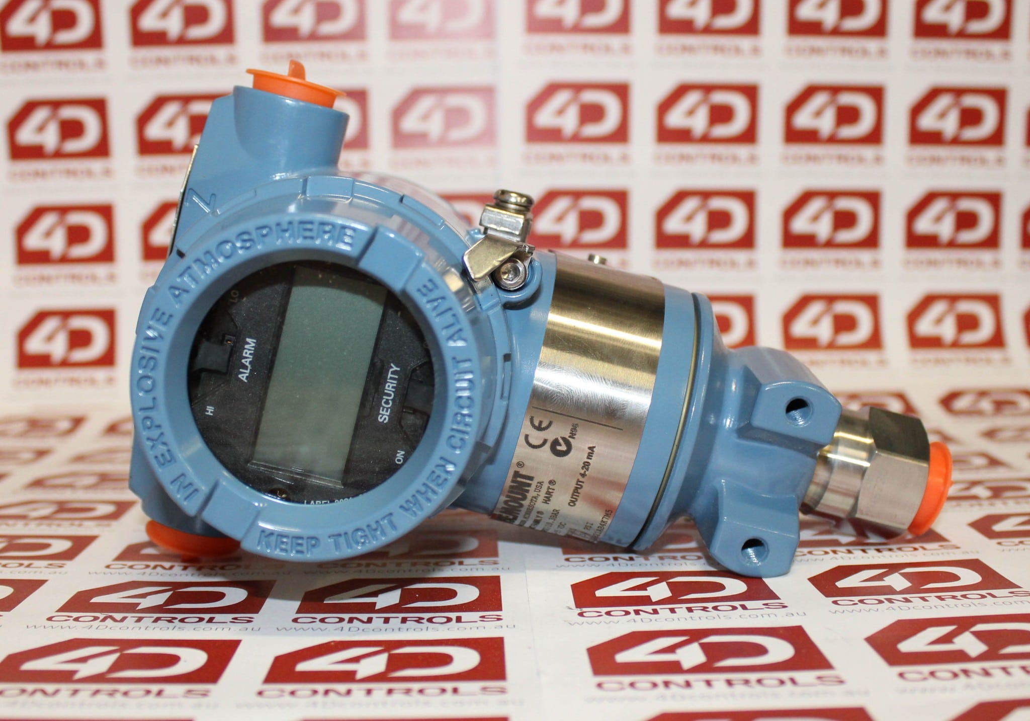 Emerson 3051TG2A2B21AB4K7M5 Rosemount PressureTransmitter -14.7 to 150 PSI