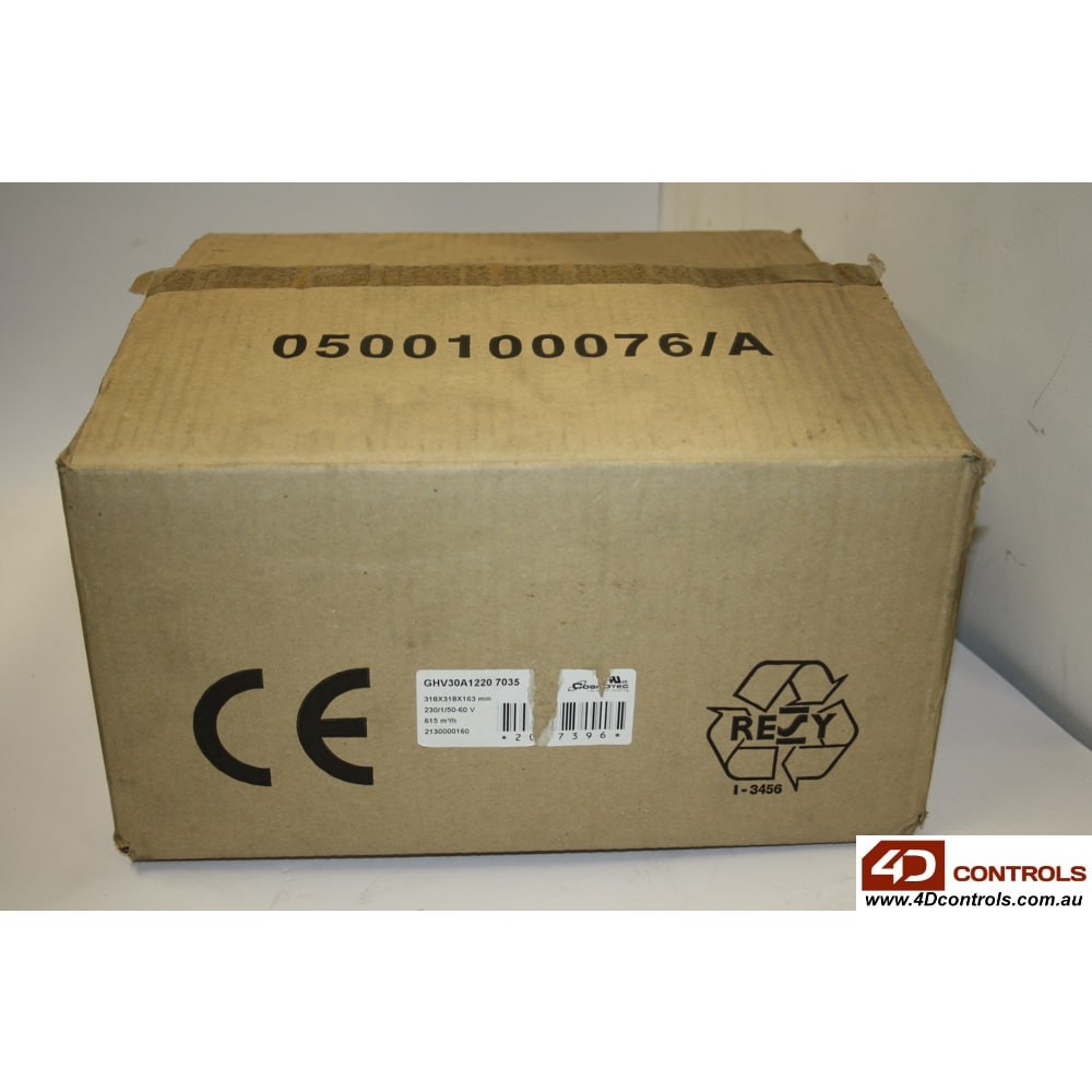 GHV30A1220 7035 | Cosmotec Filter Fan 230V AC 615m3/hr