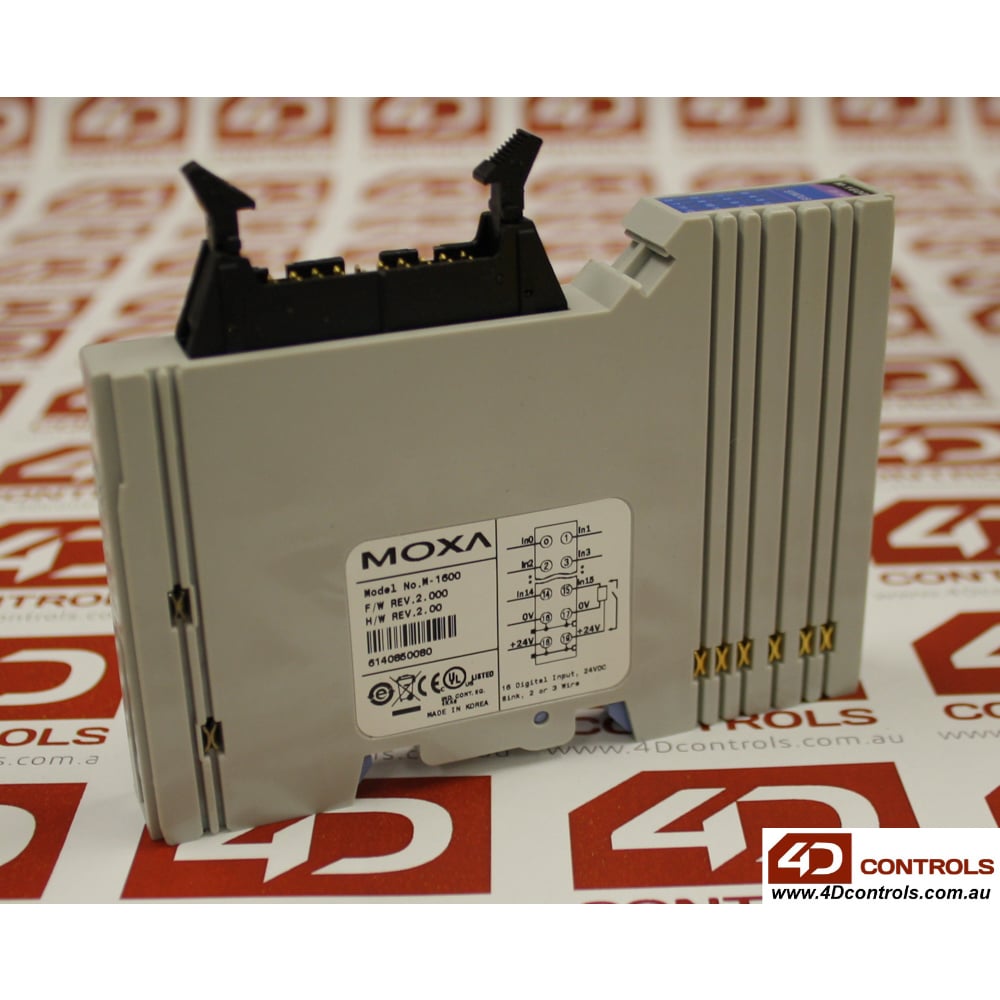Moxa M-1600 I/O MODULE 16DI SINK 24VDC 20PIN