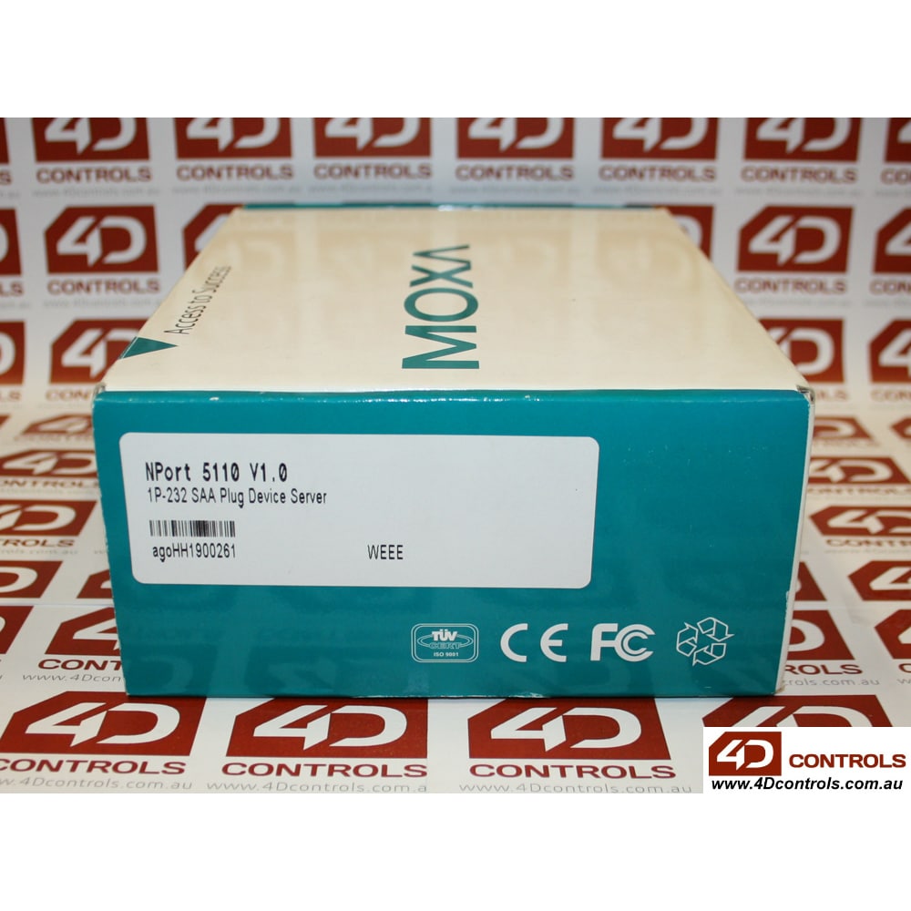 Moxa NPort 5110 1-port RS-232 serial device server