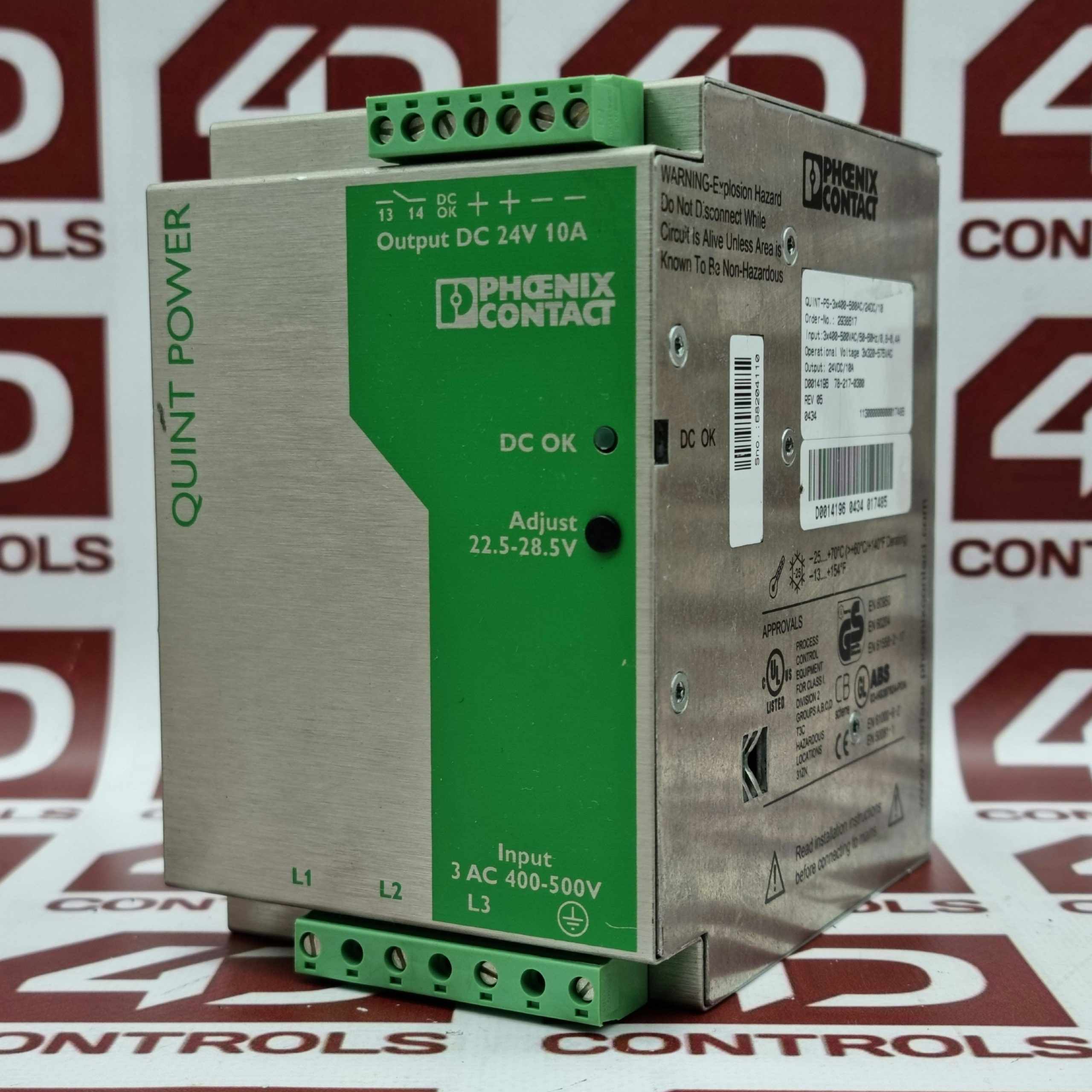 2938617 | Phoenix Contact | (QUINT-PS-3X400-500AC/24DC/10)