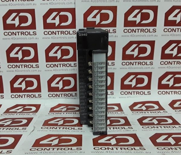 QX40 | Mitsubishi | Input Module 16 Point 24VDC 4mA Sink DC