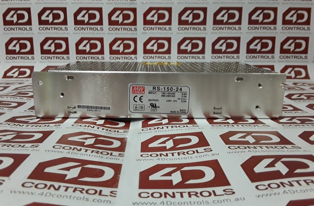 RS-150-24 | Mean Well | Power Supply Enclosed Switched 24VDC