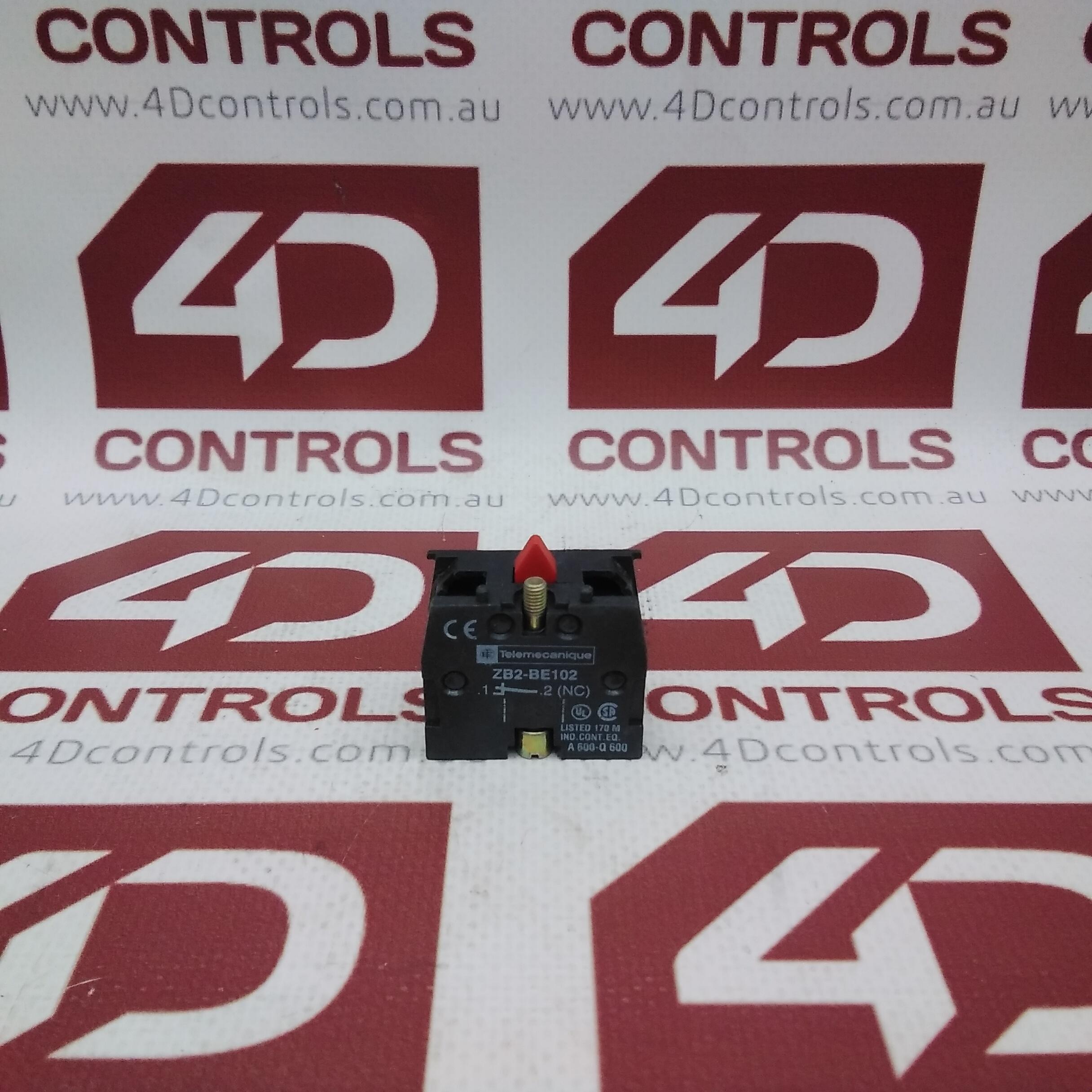 ZB2-BE102 | Schneider | Contact Block 22mm Push Btn 1N.C.