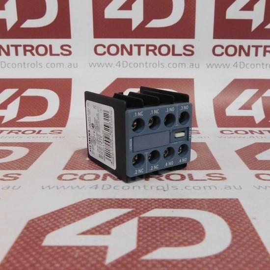 Siemens 3RH2911-1HA22 Auxilary Contact Switch Block 2NO+2NC