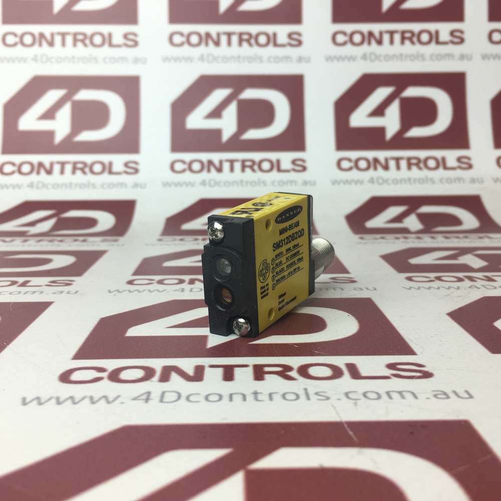 SM312DBZQD | Banner | Photoelectric Sensor Diffuse Range: 300mm Input: 10-30VDC