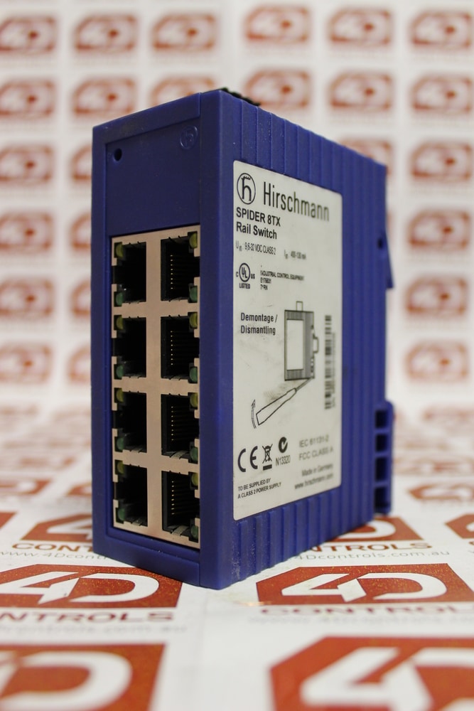 Hirschmann SPIDER 8TX 8Port Switch