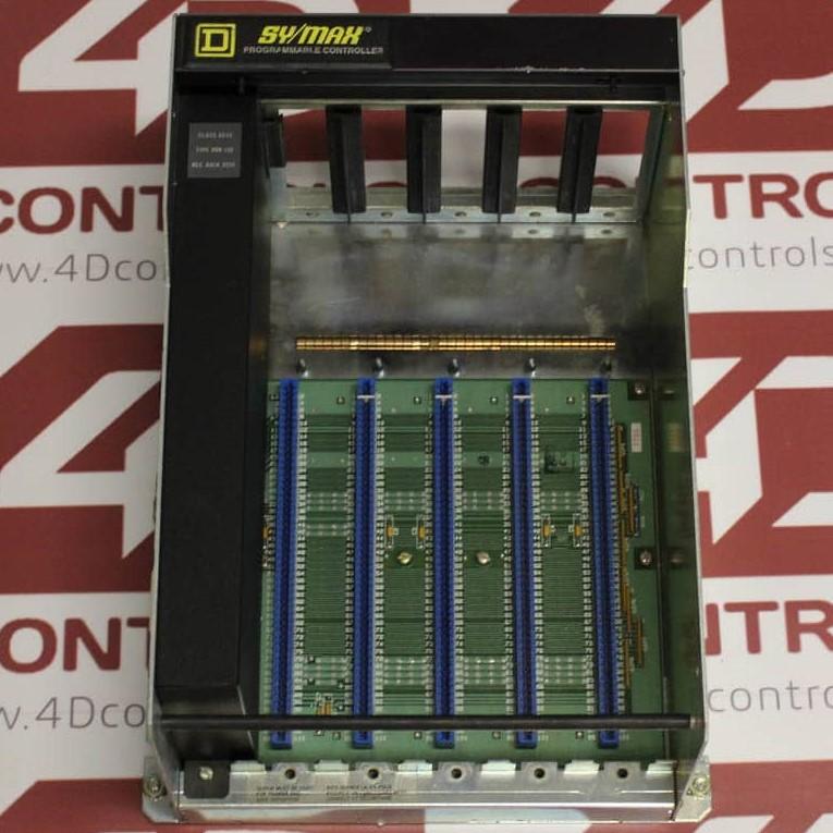 Symax / Square D 8030 RRK-100 5 Slot Rack Chassis