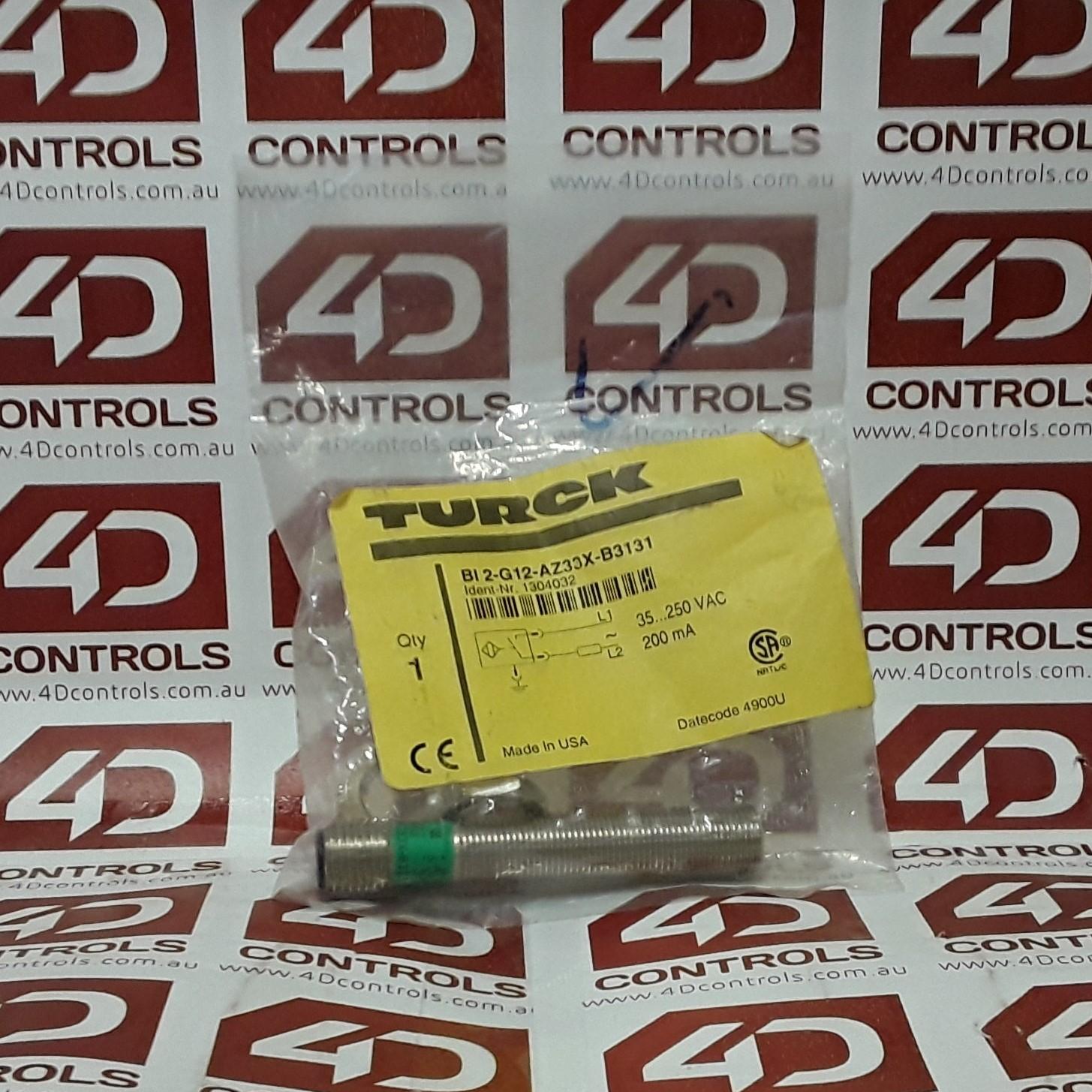 Turck B1 2G12AZ33XB3131 Inductive Sensor