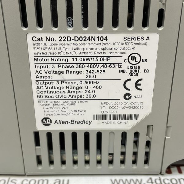 22DD024N104 Allen Bradley