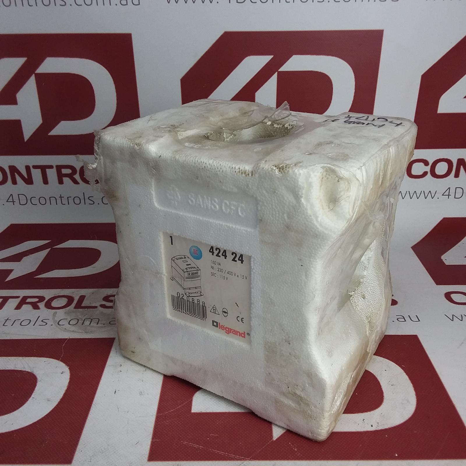 424-24 | Legrand | Transformer 160VA Primary: 230/400V Secondary: 115V