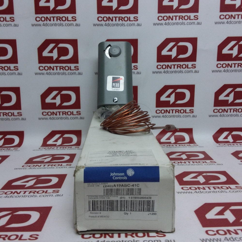 A19ABC41C Johnson Controls Remote Bulb Temperature Control