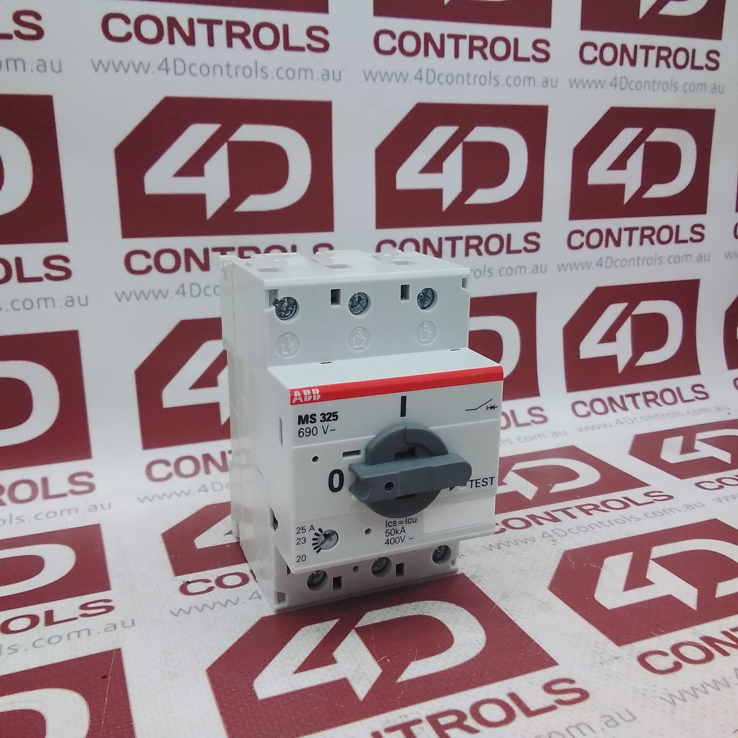 1SAM150000R1014 | ABB | (MS325-25.0), Starter Manual, 20-25A, 3 Phase, 690V
